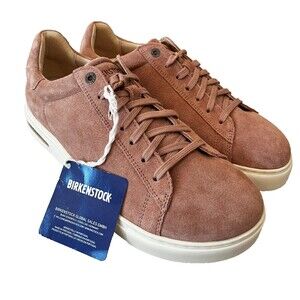 Birkenstock Bend Low Sneaker Pink Clay Suede Mens EU 41 size US 8 NEW nwt Shoes
